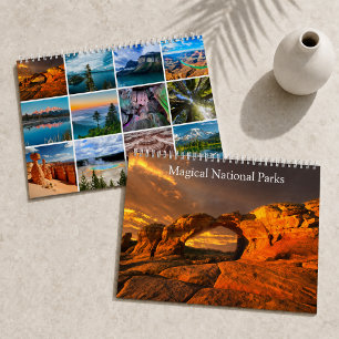 Magical National Parks 2026 Nature Landscapes Calendar