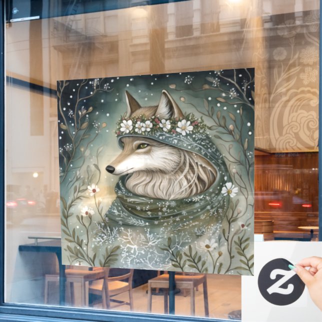 Magical Nature Window Cling (Cafe Window)