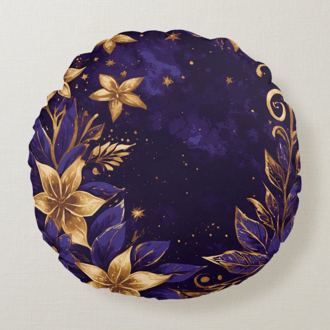 Magical Nightsky Round Cushion (Front)