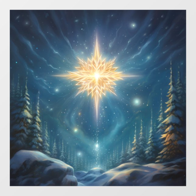 Magical North Star Window Cling (Sheet)