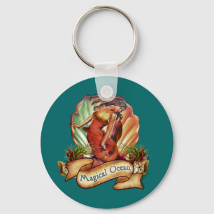 Magical Ocean Mermaid Key Ring