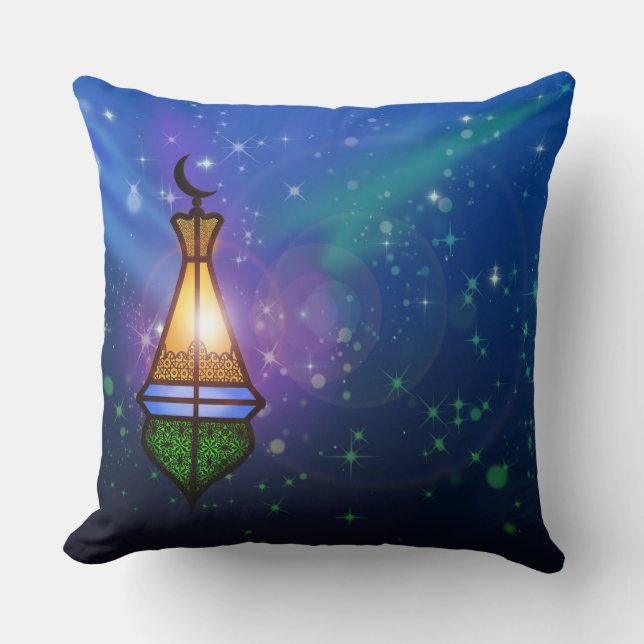 Magical Oriental Lantern - Pillow (Front)