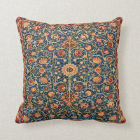Magical Oriental Rug Pattern in Blue and Red