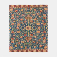 Magical Oriental Rug Pattern in Blue and Red