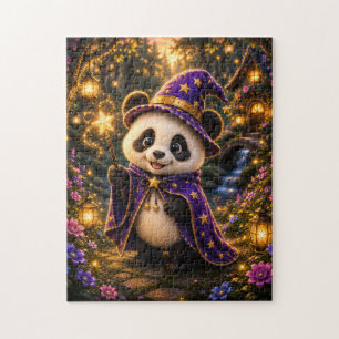 Magical Panda Wizard Jigsaw Puzzle