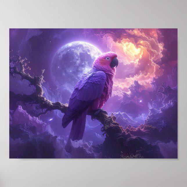 Magical Parrot Poster (Front)