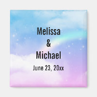 Magical Pastel Clouds and a Rainbow Wedding