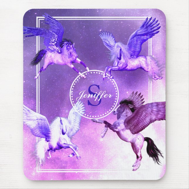Magical Pegasus Universe.                      Mouse Pad (Front)