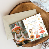 Magical Photo Enchanted Fairy First Birthday