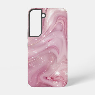 Magical Pink Marble Background Seamless Samsung Galaxy Case