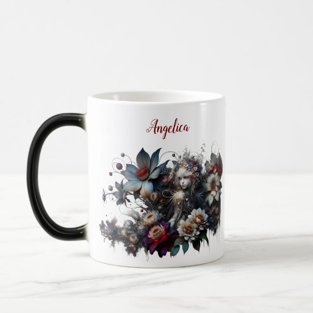 Magical Pixie Morphing Mug for Girls – Personalise (Left)