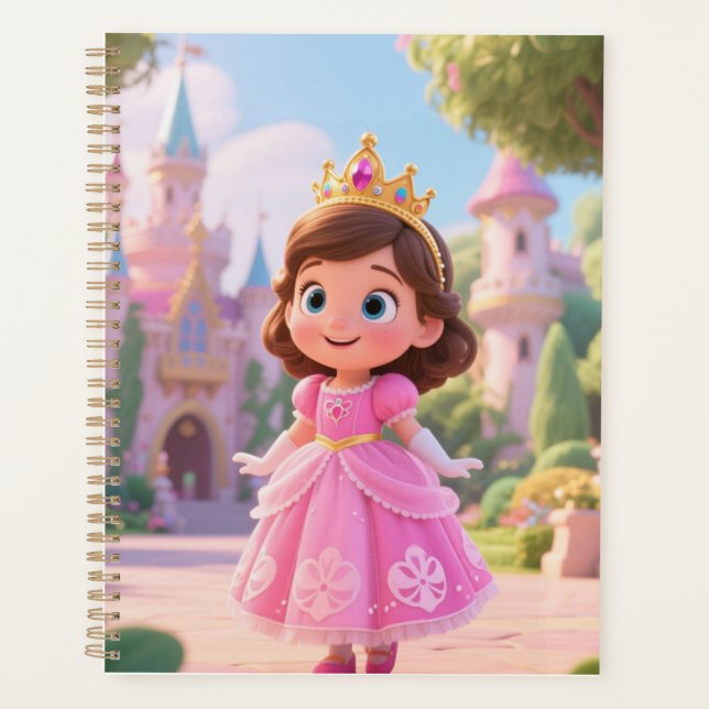 Magical Princess Dream – Cute Fairytale Planner (Front)