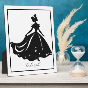 Magical Princess Sillouette Personalised Print Plaque