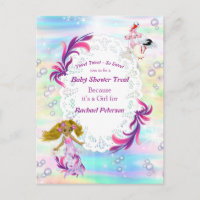 Magical Rainbow Baby Mermaids Party Shower