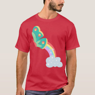 Magical Rainbow Butterfly T-Shirt
