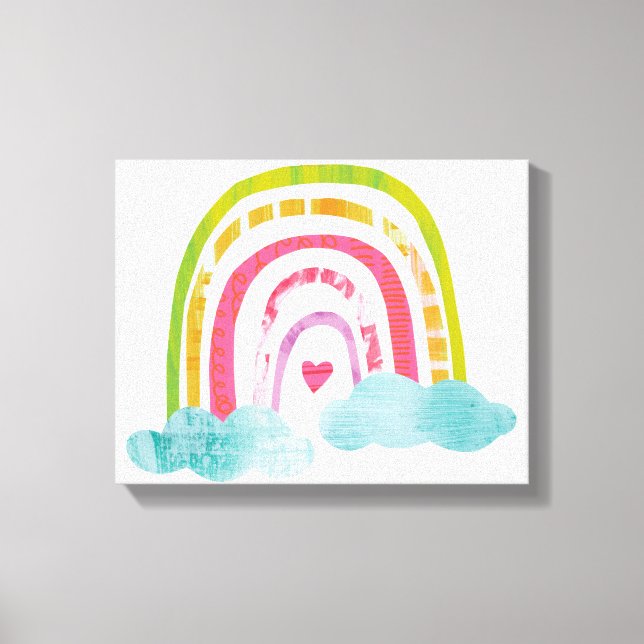 Magical Rainbow Canvas Print (Front)