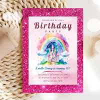 Magical Rainbow Castle Birthday