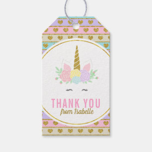 Magical Rainbow Unicorn Gift Hang Tag