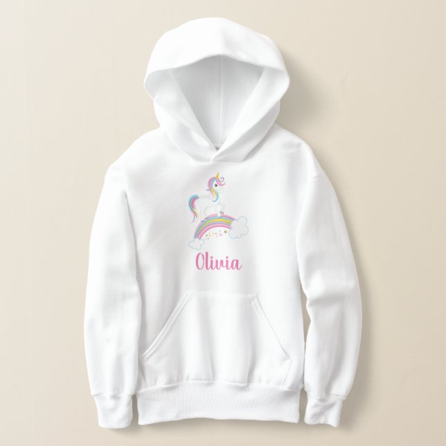 Magical Rainbow Unicorn Personalised (Laydown)