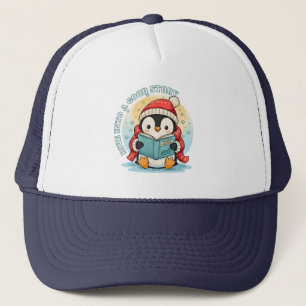 Magical Reading Penguin Foam Trucker Hat