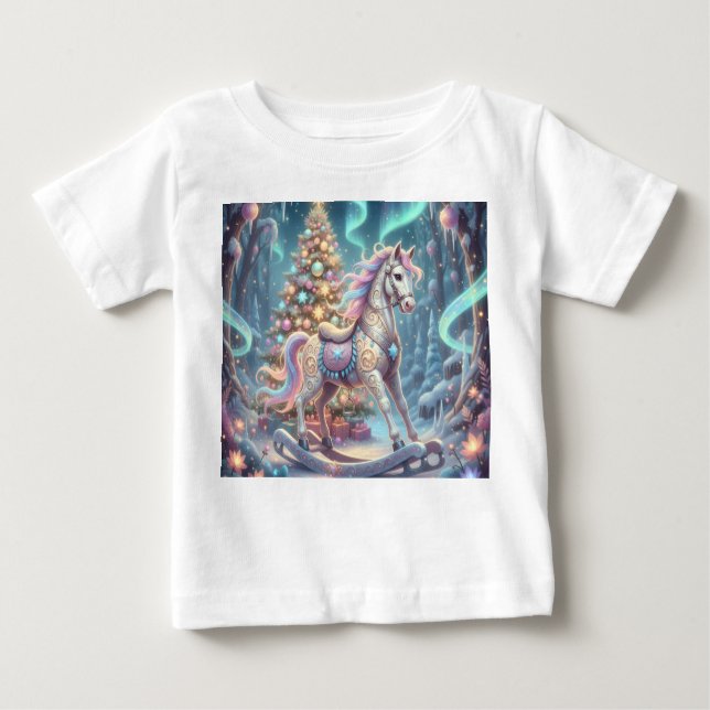 Magical Rocking horse - Baby T-Shirt (Front)