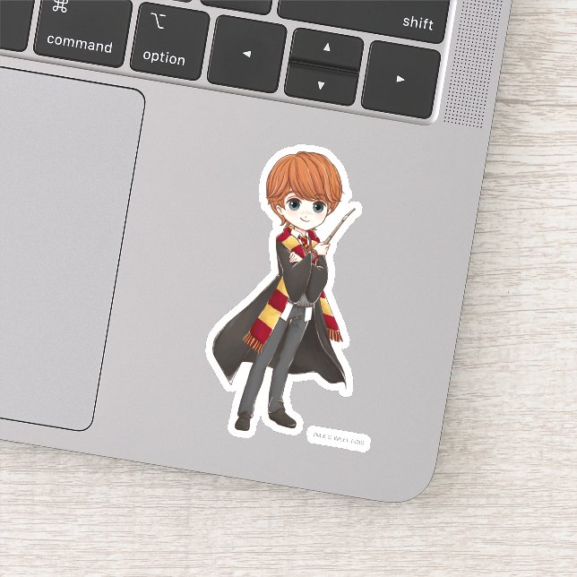 Magical Ron Weasley Watercolor (Detail)