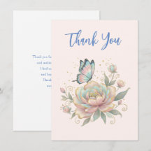 Magical Rose and Butterfly Pastel Colours
