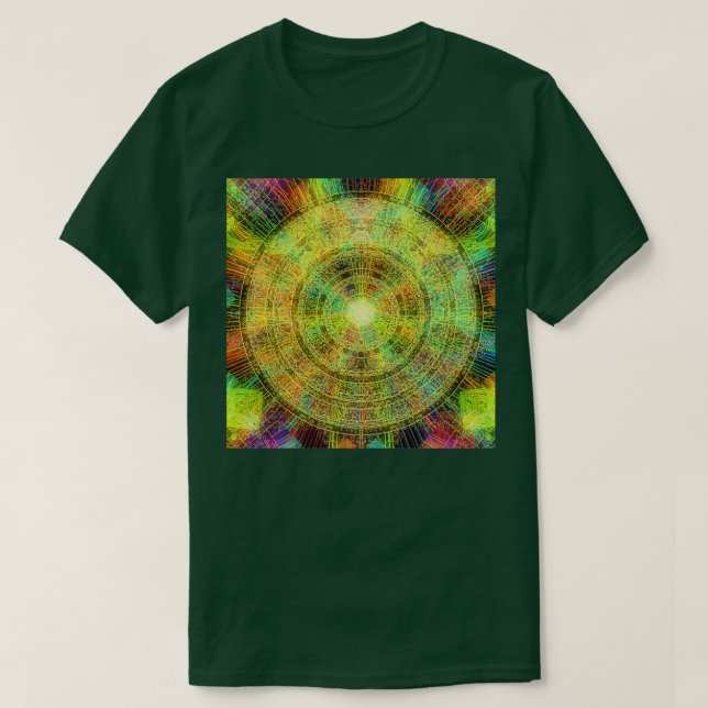 Magical Rune Spell 1295 T-Shirt (Design Front)