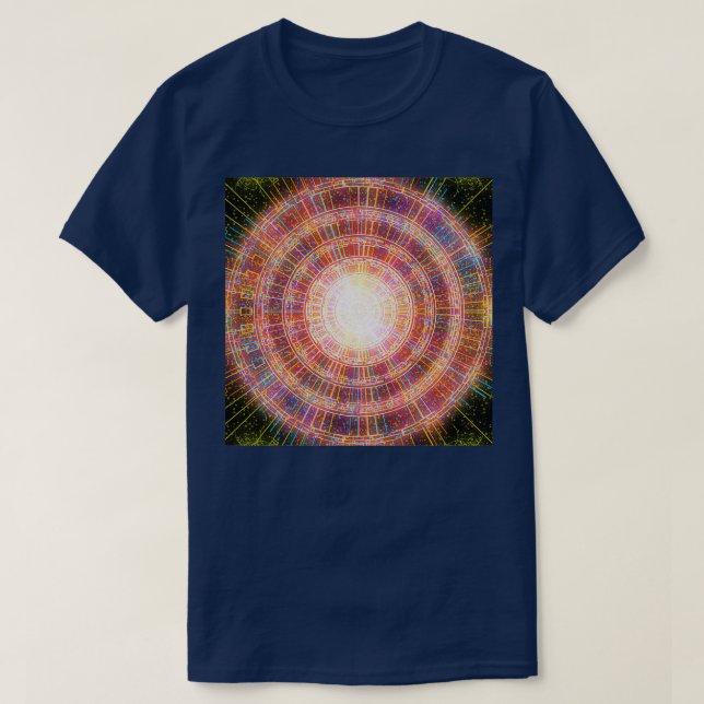 Magical Rune Spell 1447 T-Shirt (Design Front)