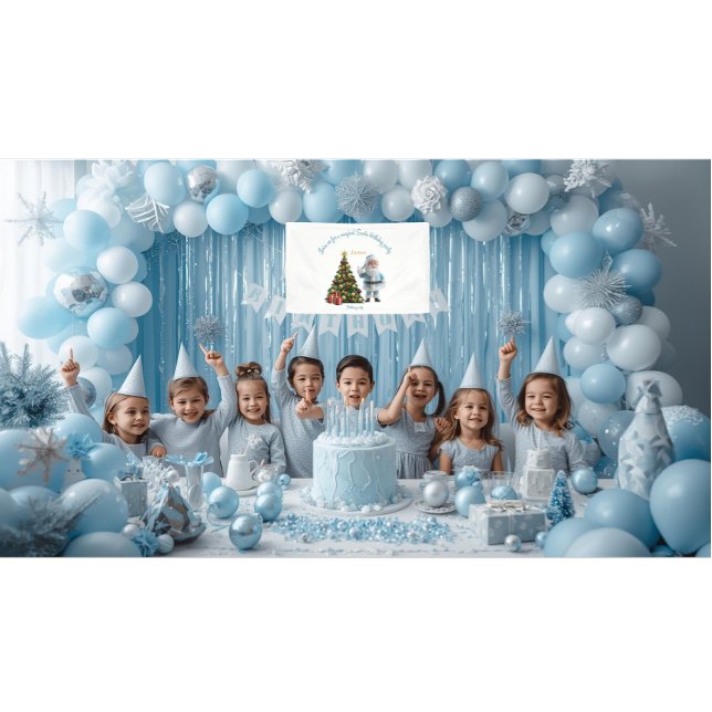 Magical Santa Birthday Invitation Banner (Creator Uploaded)