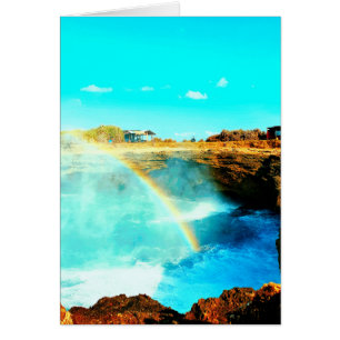 Magical Sea Rainbow at Devil's Tear Nusa Lembonga