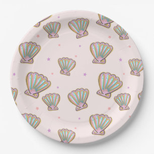 Magical Shell-e-bration Paper Plates