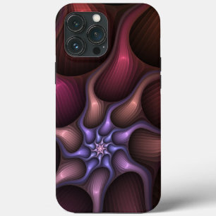 Magical Shiny Abstract Striped Colourful Fractal iPhone 13 Pro Max Case