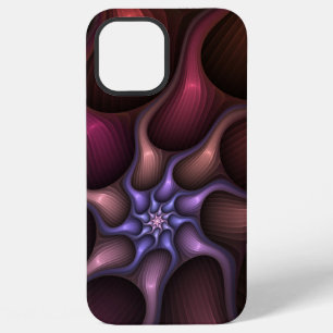 Magical Shiny Abstract Striped Colourful Fractal iPhone 12 Pro Max Case