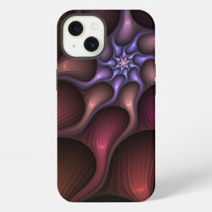 Magical Shiny Abstract Striped Colourful Fractal iPhone 13 Case