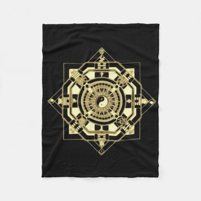 Magical Sigil (seal) Sticker31  Fleece Blanket (Front)