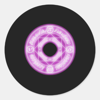 Magical Sigil (seal) Sticker9  Classic Round Sticker