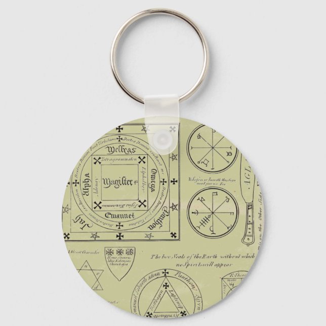 Magical Signs Keychain (Front)