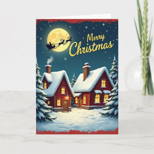 Magical Sleigh Night Card