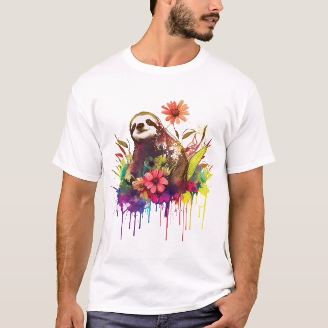 Magical Sloth T-Shirt (Front)