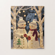 Magical Snowman Christmas Lights