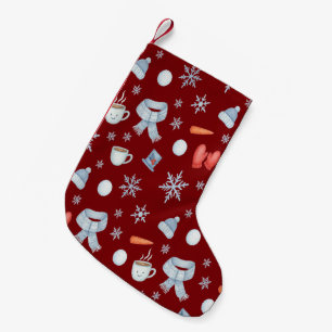 Magical Snowman Frozen Small Christmas Stocking
