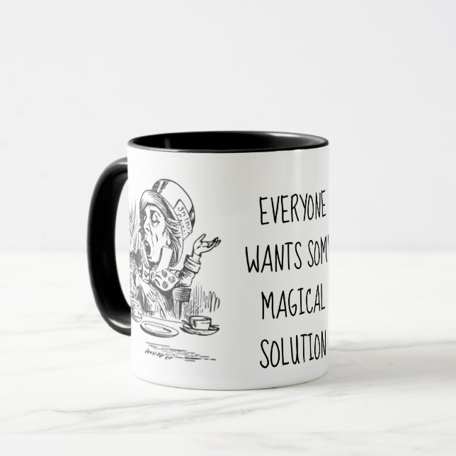 MAGICAL SOLUTION MUG (Front Left)