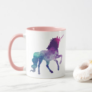 Magical Sparkly Prancing unicorn Mug