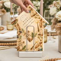 Magical Spellbook Wizard Baby Shower