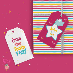 Magical Star From The Tooth Fairy Personalised Fun Gift Tags