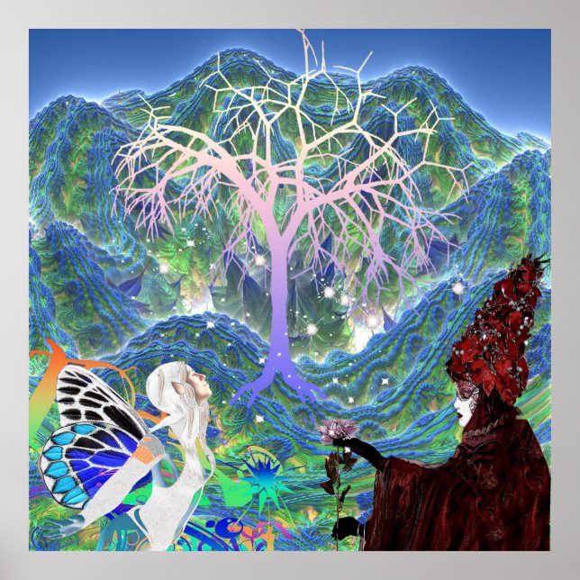 Magical Star Tree Poster (Front)