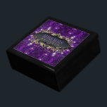 Magical Stars Delight Purple Party Favours Gift Box<br><div class="desc">Customisable beautiful sparkly magical graphic effect giving this cute customisable wooden box,  a truly fairy tale romantic energy. Makes suitable keepsake mementos for weddings,  graduations,  anniversary for guest,  self,  friends,  business customers,  work associates,  teacher,  best friend and just about anyone ! Bespoke designs by webgrrl.art</div>