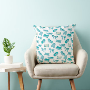 Magical Storybook Princess Teal Cushion
