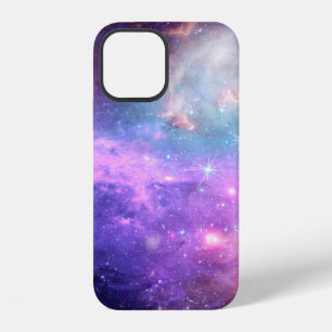 Magical surreal colourful space background with ma iPhone 12 case